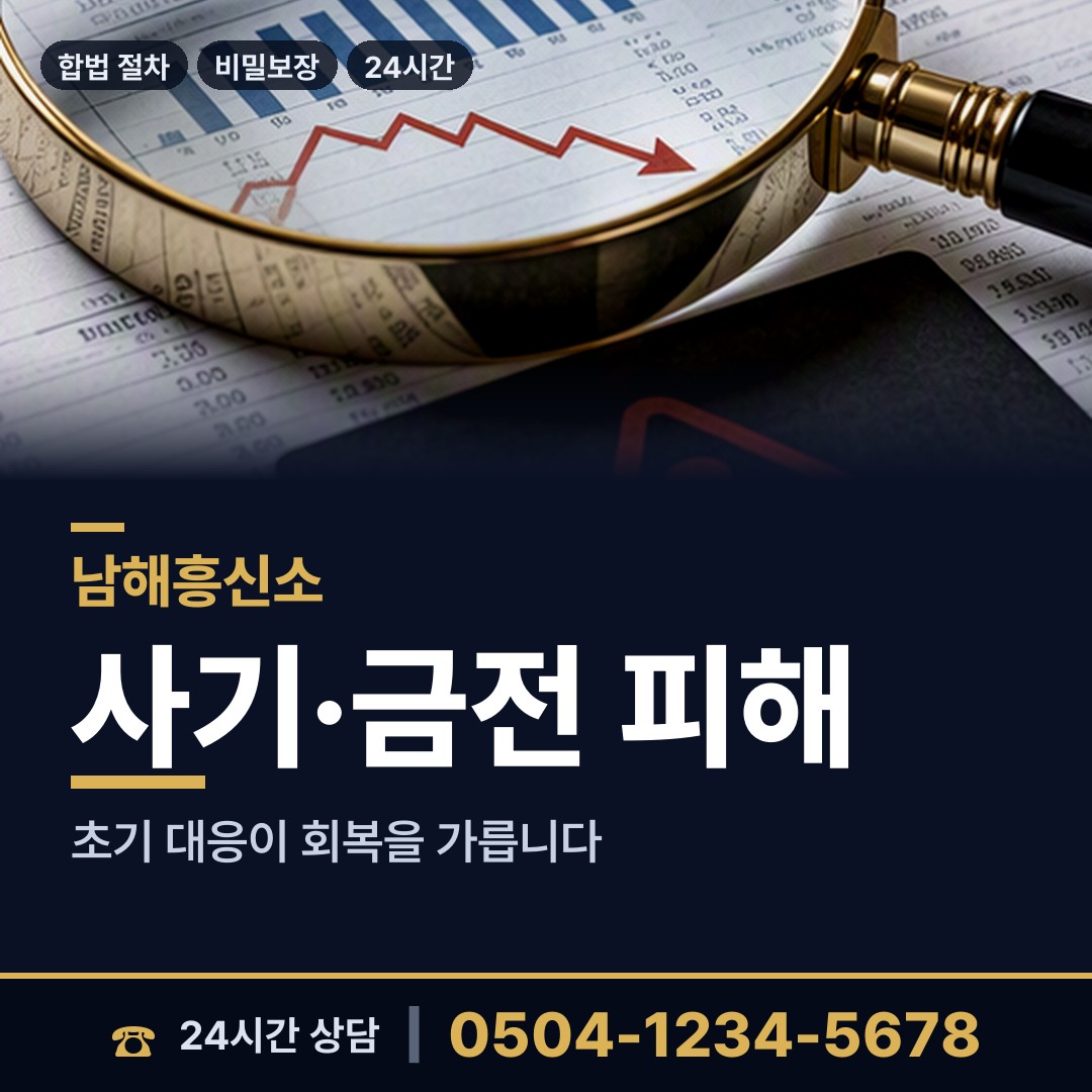 남해 서면 이혼귀책사유 상담 안내